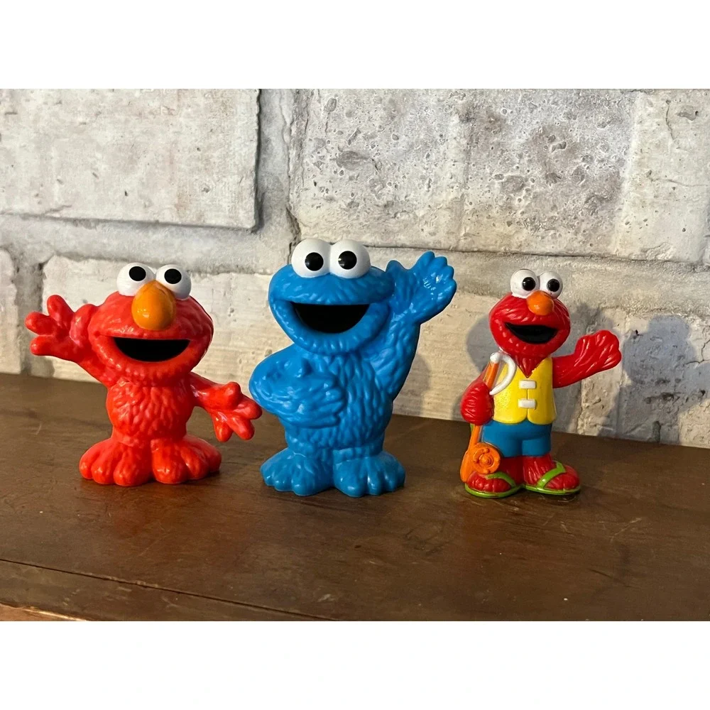 Set of Three Sesame Street‎ Figures
